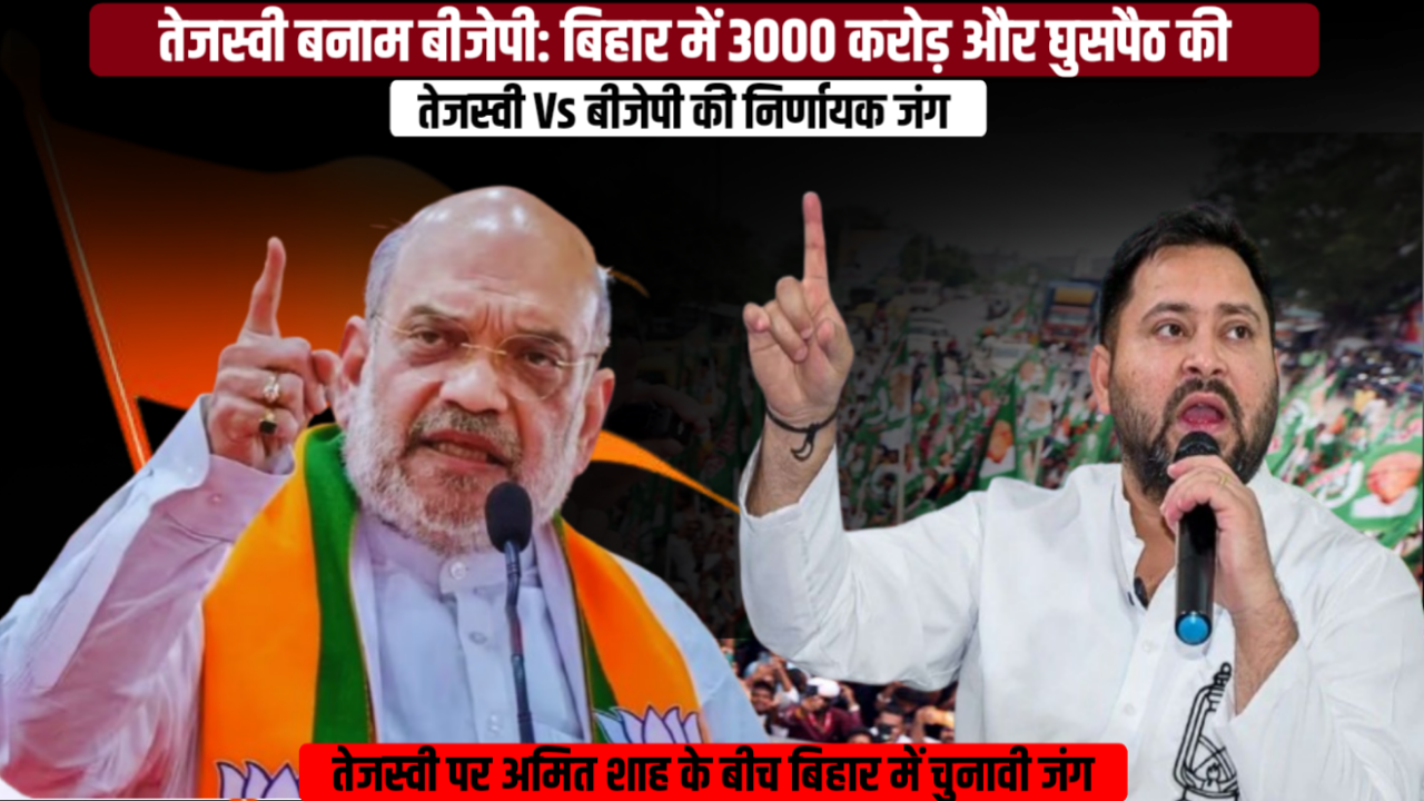 बिहार चुनाव 2025 तेजस्वी बनाम बीजेपी