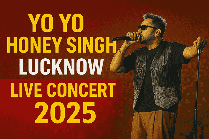 Yo Yo Honey Singh Lucknow Concert 2025