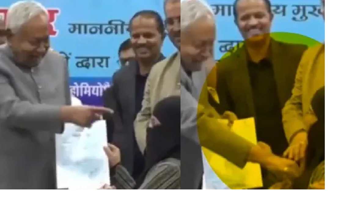 नीतीश कुमार हिजाब विवाद